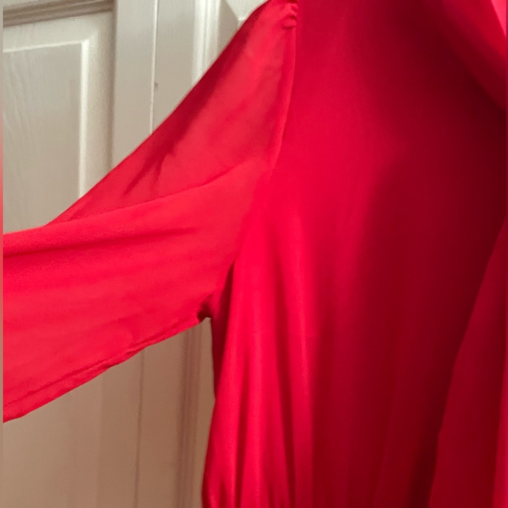 J Rosa Red Dress Size Small - Picture 6 of 15